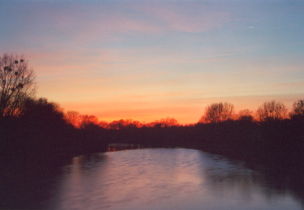 Abenddämmerung am letzten kalendarischen Wintertag 2003