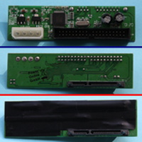 Adapter SATA-Festplatte an IDE-Controller