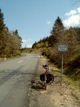 "Steile Wand", L504 zwischen Altenau und Torfhaus, Blick bergauf