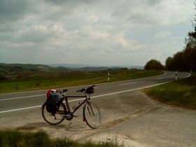 Südblick ins Hessische Bergland