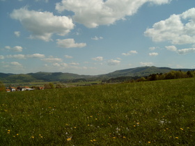 Blick von Gackenhof auf die Wasserkuppe