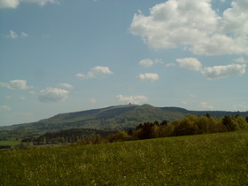 Zoom auf den Berg