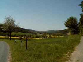 Blick Richtung Kirchbrak