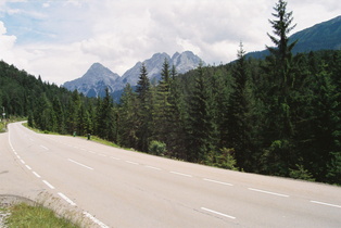 Fernpass, Passhöhe, Blick nach Osten