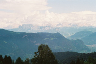 Zoom auf die Berge