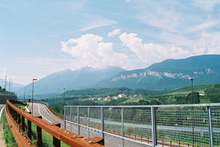 auf dem falschen Weg nach Trento