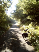 Bierweg, vor der ersten steilen Rampe