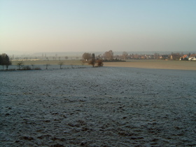 Blick von der Westseite auf die Norddeutsche Tiefebene