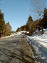 Steile Wand, Straße zwischen Altenau und Torfhaus