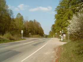 Nienstedter Pass, Passhöhe