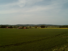 die Rehburger Berge, Nordwestflanke