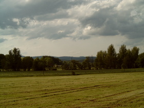 in Hessen angekommen, Blich zurück auf's Sauerland