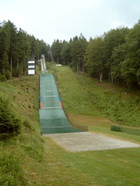 kleinere Ssprungschanze unten am Wurmberg