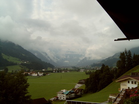 Blick ins Zillertal nach Süden