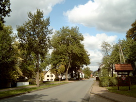 Silberborn / L549, westliche Ortseinfahrt