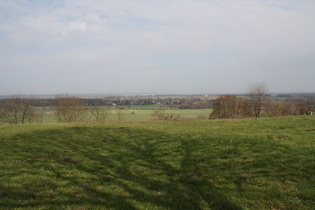 Blick von der L370 auf Wiedenbrügge und das Steinhuder Meer