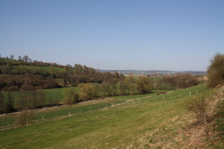 Blick nach Osten auf Markoldendorf und Leinebergland