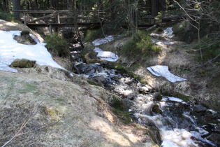 ein Bach ziemlich weit oben