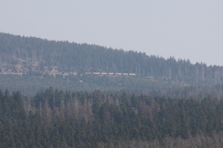 … die dampfbespannte Brockenbahn