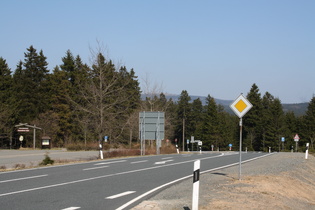 bei Sonnenberg ein Blick zum Brocken