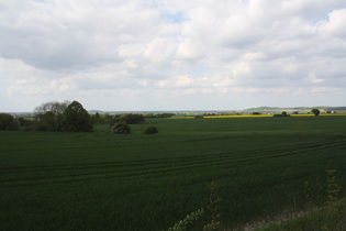 Norddeutsche Tiefebene, rechts der Gehrdener Berg