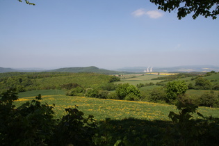 knapp unterhalb Lichtenhagen, Blick nach Nordosten