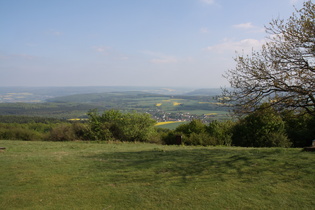 Köterberg: Blick nach Süden auf Bödexen