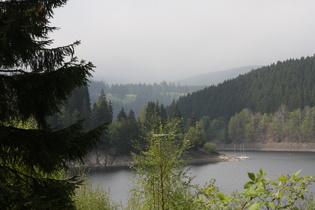 am Okerstausee: da zieht was auf