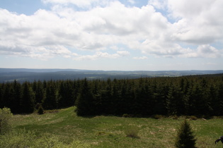 Blick vom "Schalker Aussichtsturm" nach Süden