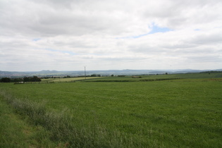 zwischen Hetjershausen und Knutbühren, Blick nach Südosten