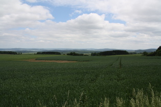 Blick nach Südosten von der L559 oberhalb Jühnde