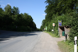 Nienstedter Pass, Passhöhe