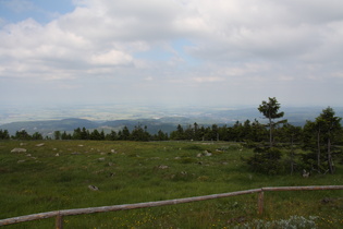 Brockengipfel: Blick Richtung Wernigerode