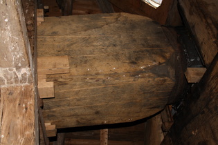 Bockwindmühle Dudensen, Steinboden: 