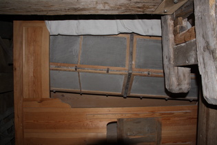 Bockwindmühle Dudensen, Mehlboden: Sechskantsichter