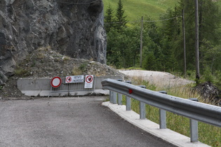 hier keine Tunnelumfahrung mehr, …