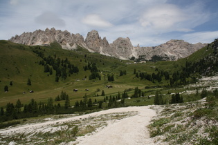 Cirspitzen und Grödnerjoch