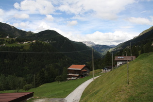 Val Cordevole, im Hintergrund die Gruppo del Sella