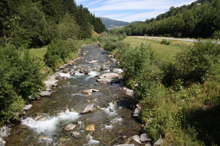 die Lieser, Blick flussaufwärts