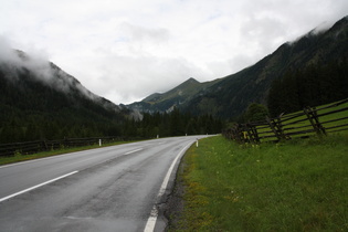 Radstädter Tauernpass, Südrampe