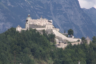 Zoom auf die Festung Hohenwerfen