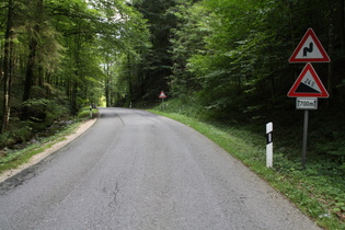 "Abstieg" nach Berchtesgaden: Absteigen und Schieben