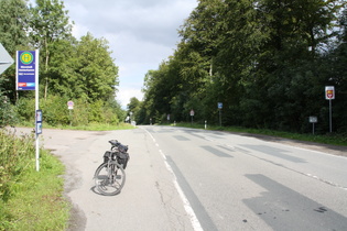 Nienstedter Pass, Passhöhe