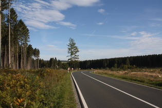 … und ein Blick zurück nach Osten