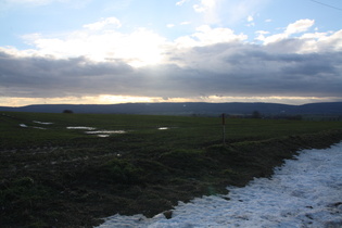 Blick vom Gehrdener Berg auf den Deister