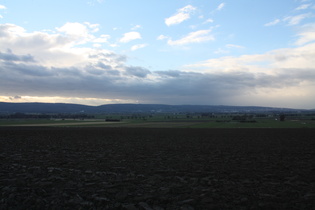 ein Regenschauer über'm Deister