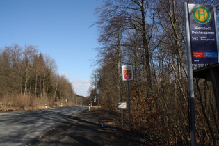 Nienstedter Pass, Blick nach Osten …