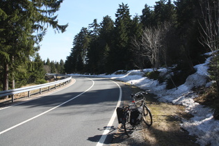 "Steile Wand", oberes Ende; bei dem Wetter nicht das Dach der Tour