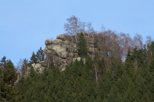 Zoom auf die höchste Klippe