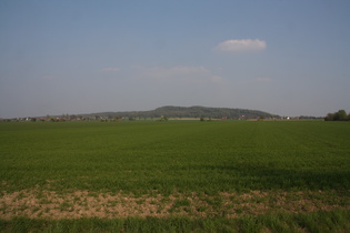 nördlich von Ditterke, Blick auf Northen (links), Everloh (rechts) und den Benther Berg